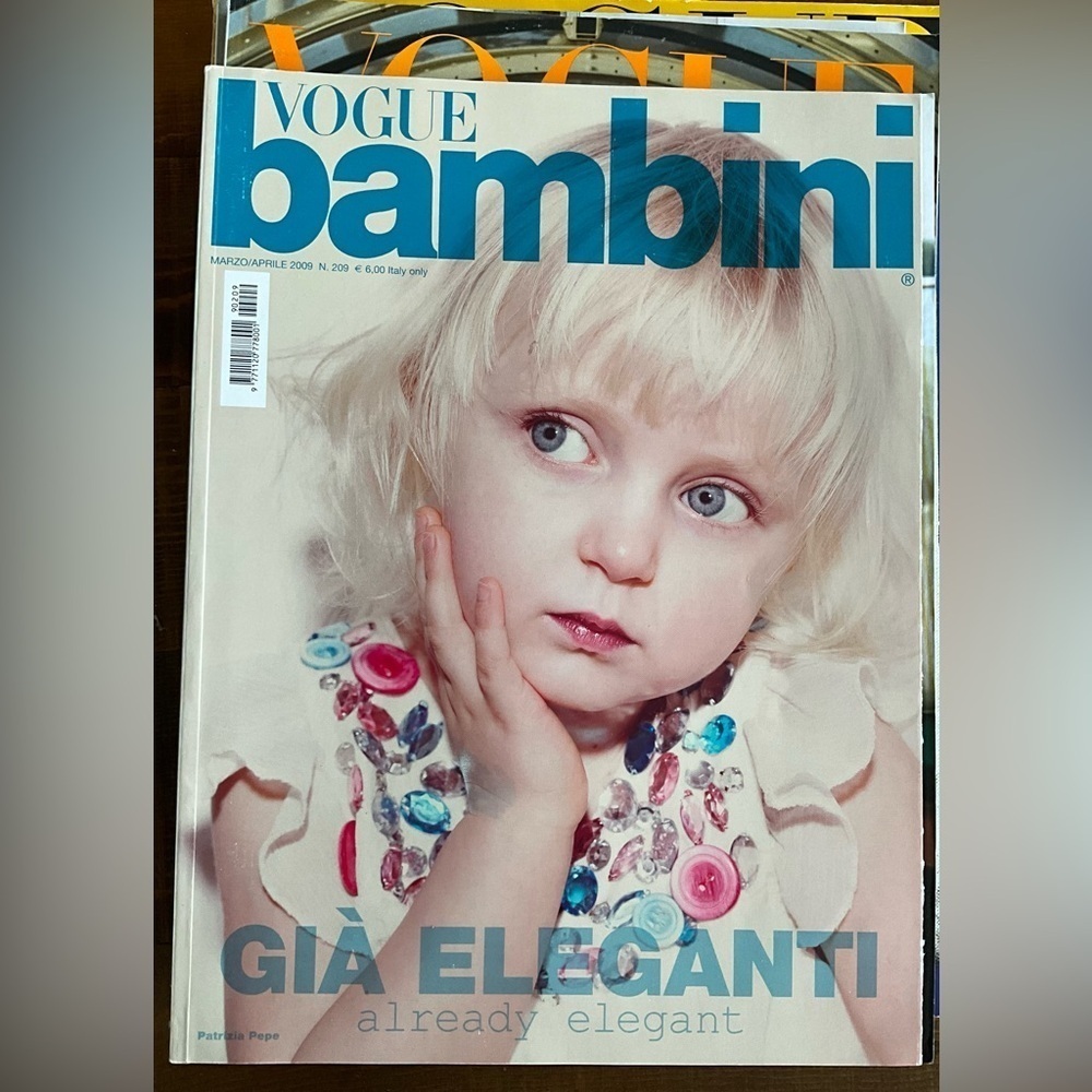 Vogue Italia Bambini 209 March 2009 kid Children Fashion